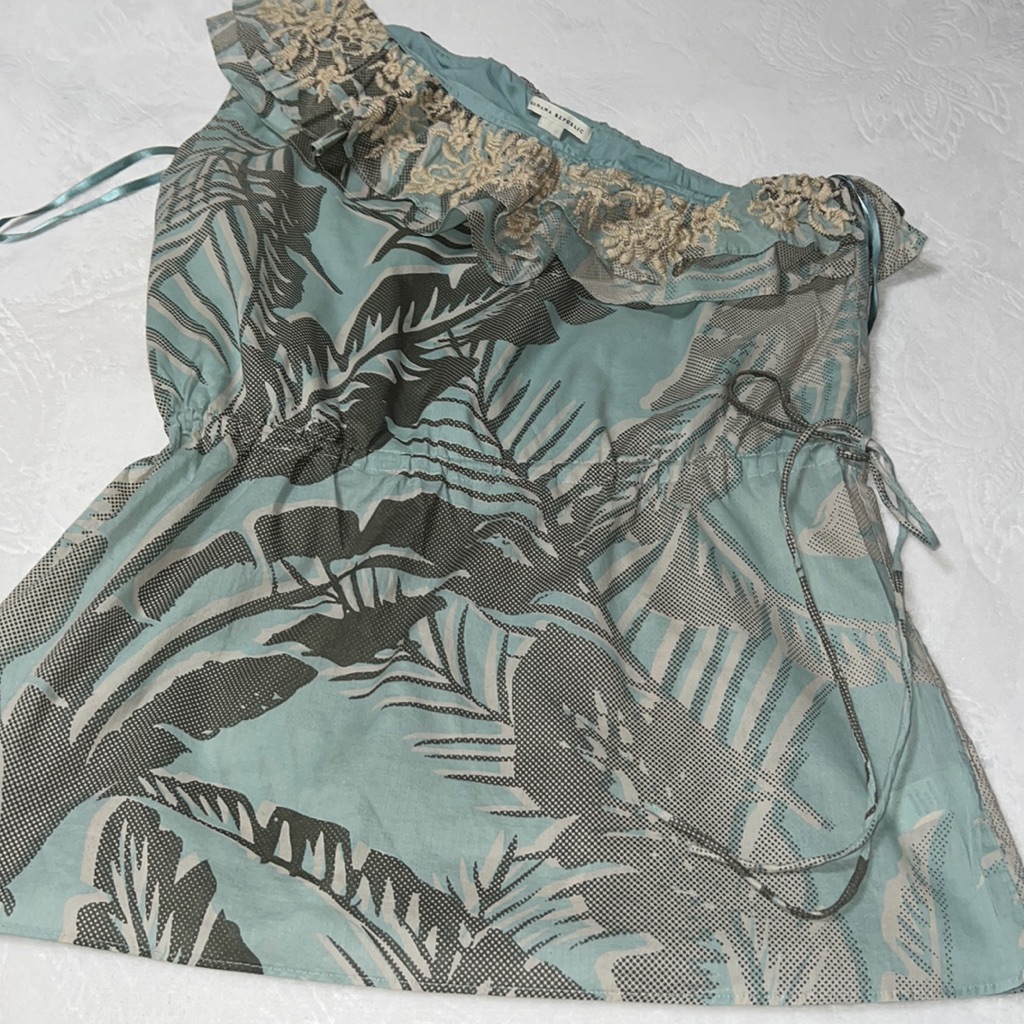 Banana Republic One Shoulder Blouse